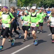 Tischlerei Franz Mathe beim 3-Brückenlauf in Linz